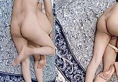 desi hubby and wifey get cozy doggy style