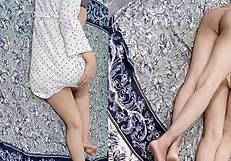 desi hubby and wifey get cozy doggy style