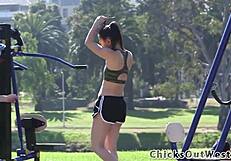 Australian Amateur Girlfriend Hairy Outdoor Rimjob Oral Hardcore Fuck Reality HD with Friend