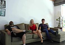 Why settle for hubby when friend's cock stretches wife better?