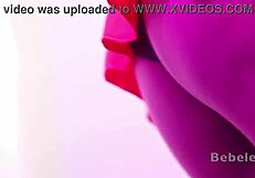 red dress clings perfectly to her juicy latina ass