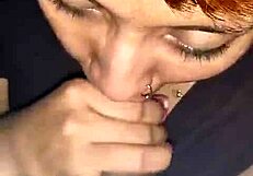 RICO ORAL from my LATINA HOUSEWIFE WIFE Swallows Every Drop Deep