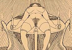 Vintage Erotic Drawings Capture Antique Sensual Scenes