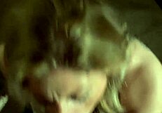 Milf sucks husband cock to messy climax