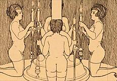 Vintage Erotic Drawings Capture Antique Sensual Scenes