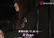 juicy japanese babe rides cock after midnight vibrator play