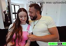 Older Stepbro Ravages Stepsister's Tight Ass