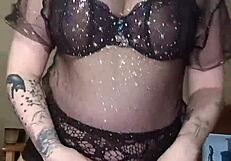 Dancing Clothes Off to Explosive Squirt Cum