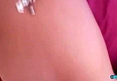 Wow! Horny Latina Jasmin Deepthroats Monster Cock Pov Rides Cowgirl Cumshot!