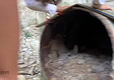 Workers ravage fragile inspector katty west wildly!