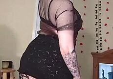 Dancing Clothes Off to Explosive Squirt Cum