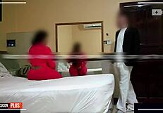 thick ass colombian milf slut pays rent with bent over pussy ride and big tits bounce for landlord