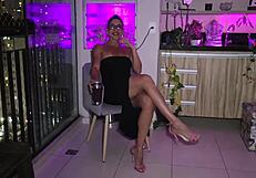 damn i can't stay still or i'll crave fucking her athletic ebony curves soon