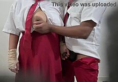 indian college students sneak off for naughty fun and steamy sex in free time