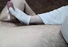 Nurse Milks Huge Cock Cum in Private Clinic