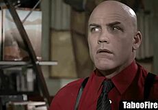 innocent teen 18+ gets fucked hard in threesome by teacher and milf principal