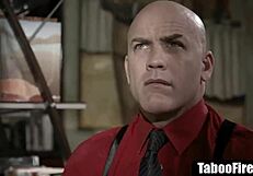 innocent teen 18+ gets fucked hard in threesome by teacher and milf principal