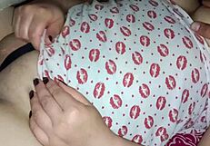 Chubby Wife in Sheer See-Through Gets Groped Full On by Stranger While Hubby Watches!