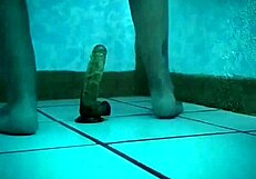 la pandita masturbates her hot ass with favorite toy solo latina style