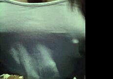 man, check out these big natural tits bouncing while i walk public streets