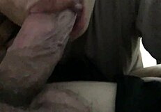 Pounding Filipina Girlfriend's Throat with Massive Load