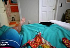 Stepmom's skimpy bikini on vacation got me hard so she jerked and sucked me dry