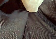 Wow, Gretala Flashes Her Trimmed Mature Pussy!