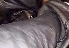 Squeaky Leather Stilettos Tease Hidden Fetish Desires