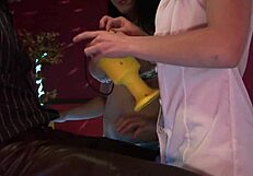 Diana Gold and Kristi Klenot banged on stage