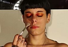 Hungarian Teen Sneezes Out Huge Snot in Kinky Fetish POV! HD Pt1