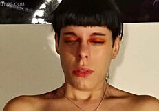 Hungarian Teen Sneezes Out Huge Snot in Kinky Fetish POV! HD Pt1
