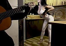 damn this skinny colombian with big boobs shocks me with her wild ride on my huge cock alicia trece