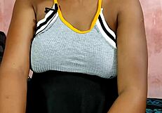 Beautiful horny amateur babe roleplays punishment sex with neighbor boyfriend