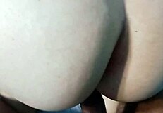 tricked her into dropping panties during movie then made our own hardcore fuck film