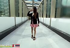 johntronx flips through every position banging gorgeous thai amateur from behind to cowgirl creampie