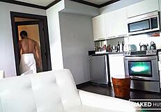 Perfect College Slut Slurps Huge Black Cock Bouncing Wet Tits