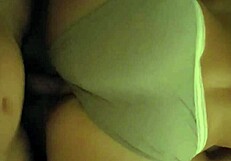 Blu Grey Panties Bent Over Doggy Tease Drives Me Wild
