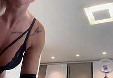 bound brazilian milf alinemilf teased in bondage update 283