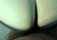 tricked her into dropping panties during movie then made our own hardcore fuck film