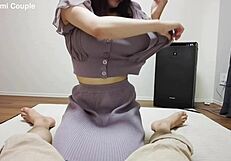 vr? nettorii sasoware bakuhatsu deka chin! sun dome ni taekirezu... handjob tease cum explosion