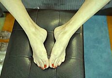i'm a dirty blonde milf craving wild foot fucks with my horny slave