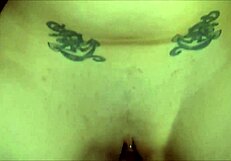 ashton pierce's pierced pussy squirts while she titty fucks and takes creampie pov