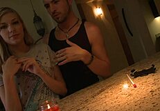 does 18yo blonde nicole ray ride boyfriend's big cock good?