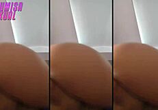 what a disobedient slut getting slapped for being such a whore!!