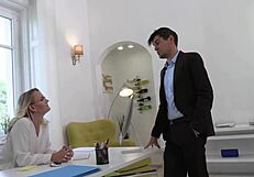 hey boss, ever wonder what your slutty housewife does during office quickies?