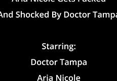 aria nicole moans as doctor tampa fucks her backstage creampie