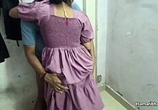 sexy indian bhabhi pounds hard in tight gown