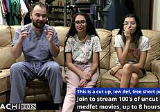 i become doctor tampa forcing freshman angel santana's hitachi orgasm backstage