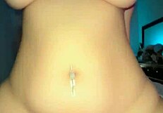 busty asian babe rides monster cock cowgirl creampie blast