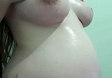 Hey wanna see pregnant wife get creamed during massage?